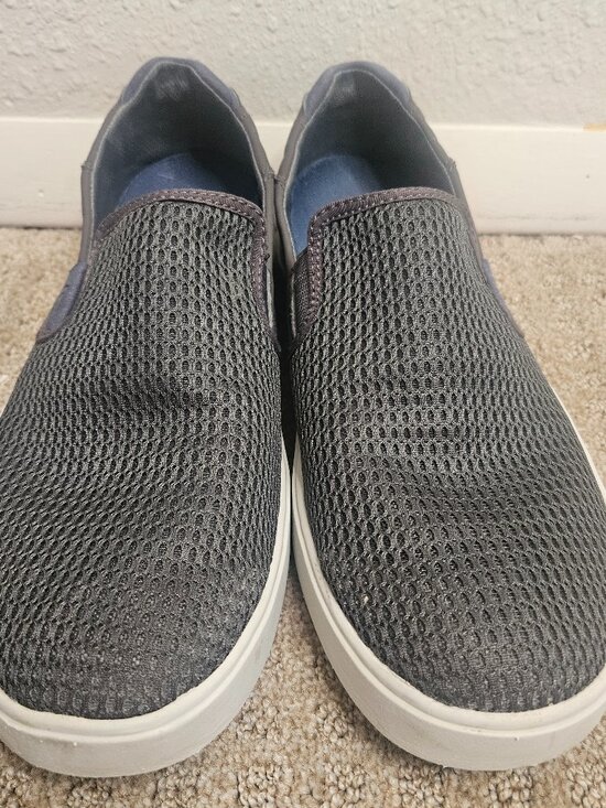 OluKai Lae\'ahi Shoes Men\'s 11 Gray Slip On Mesh Casual Comfort Loafers Summer main image 9